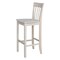 International Concepts Slatback Bar Height Stool, 30" Seat Height, Unfinished S-3013 - alternate 5